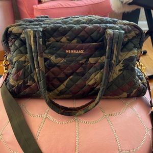 MZ Wallace Green Camo Travel Jimmy!